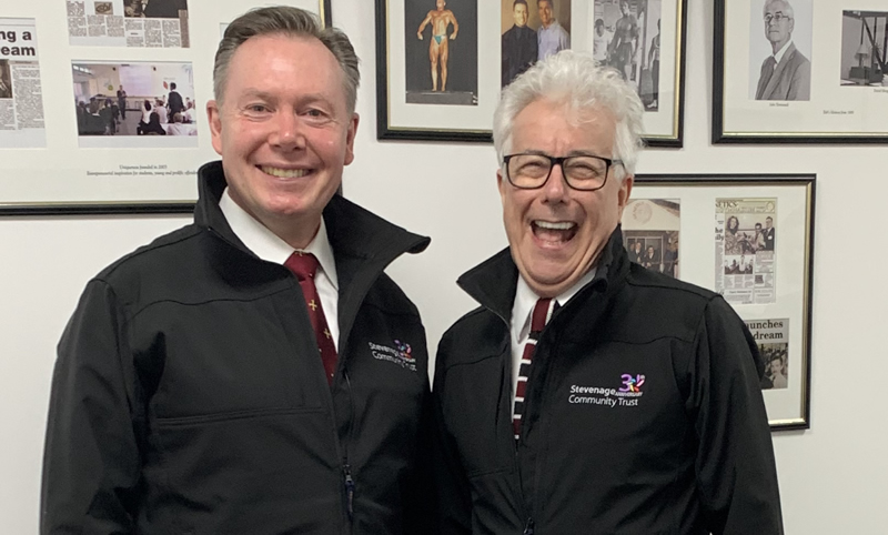 With best-selling author Ken Follett, CBE, FRSL