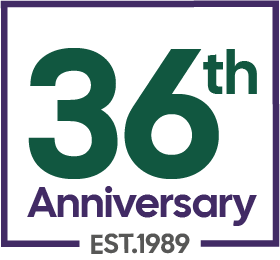 Stevenage Packaging Limited 36th Anniversary Logo