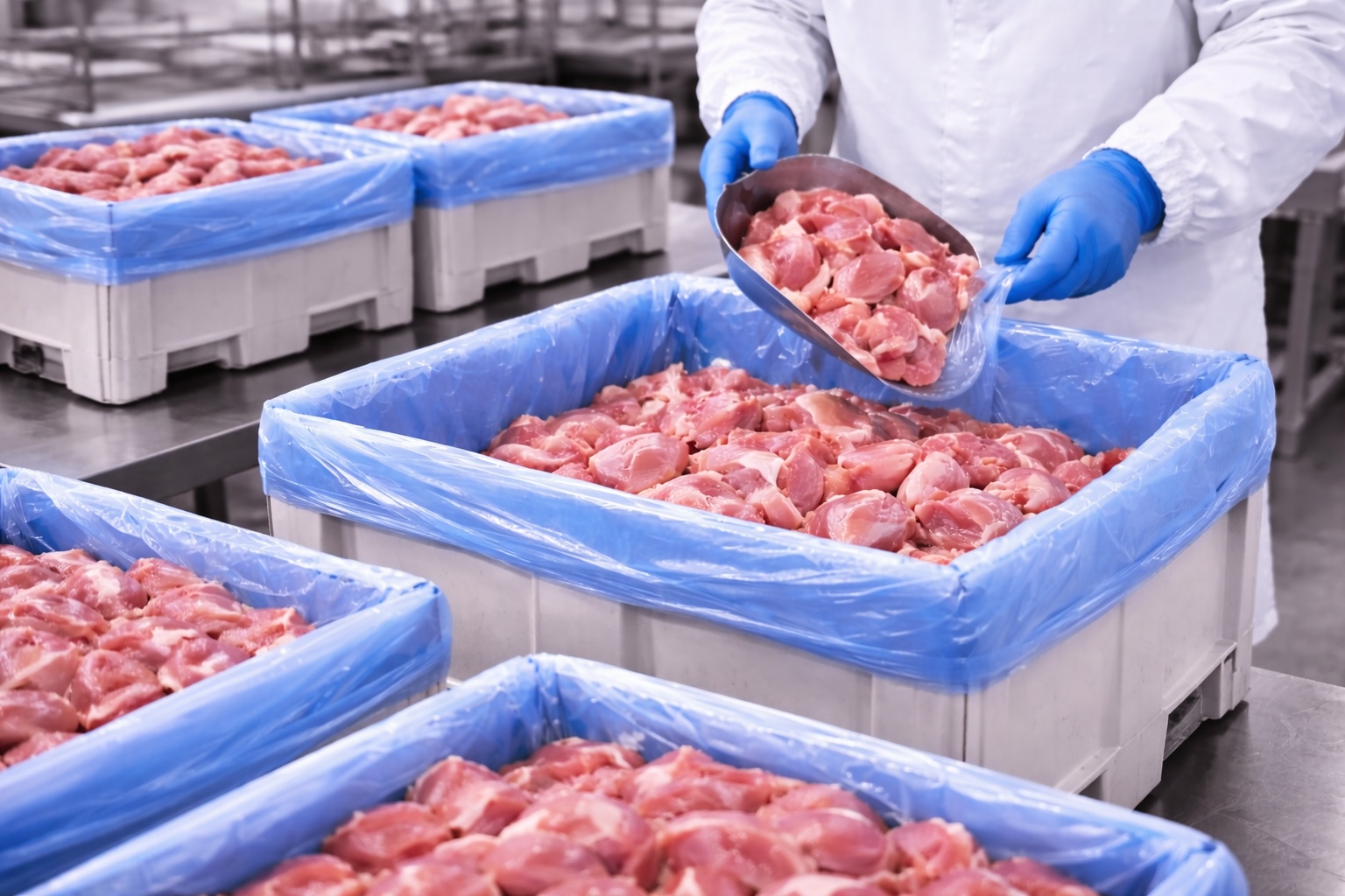 Dolav Liner with food content