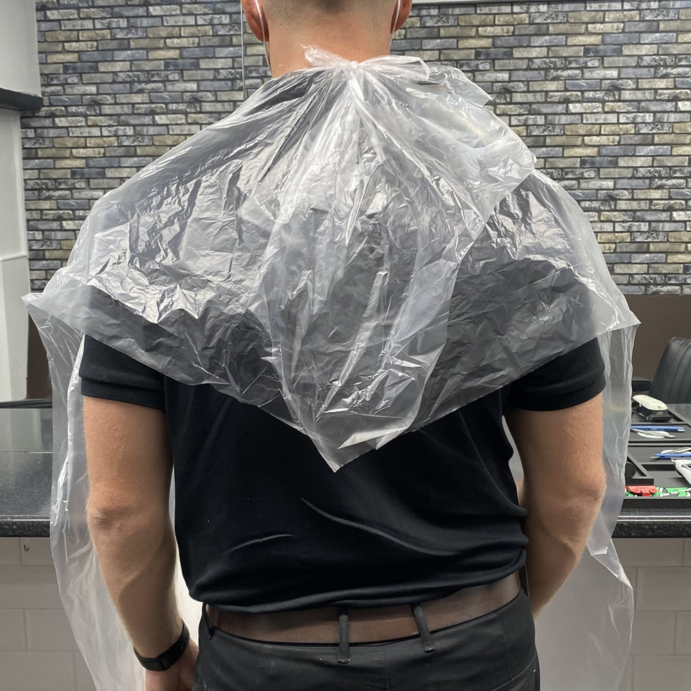 Disposable hairdressing gowns shop uk