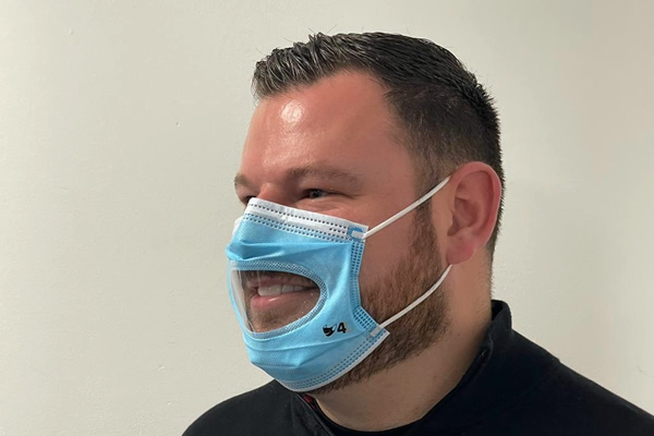 Type IIR Disposable Window Face Masks with Earloops <br/><span style=color:#512d6d>Pack of 50</span>