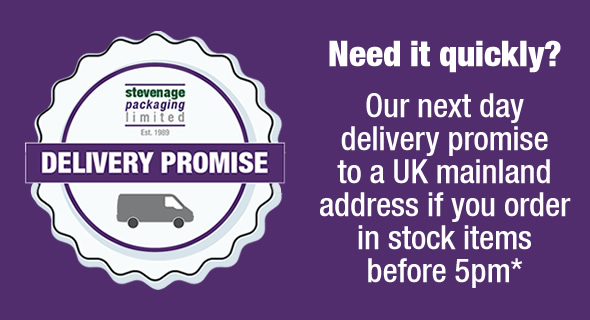 We can deliver next day with our Delivery Promise