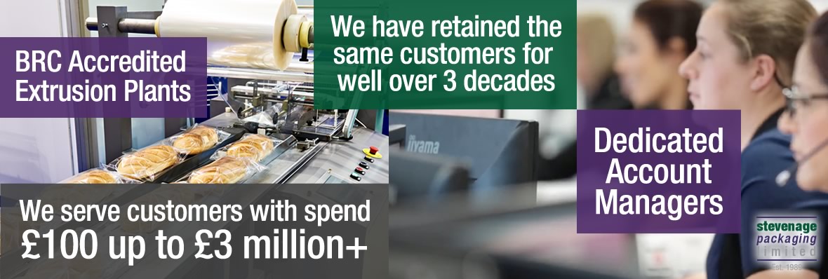 We serve customers customers with spends from £100 to £3 million plus